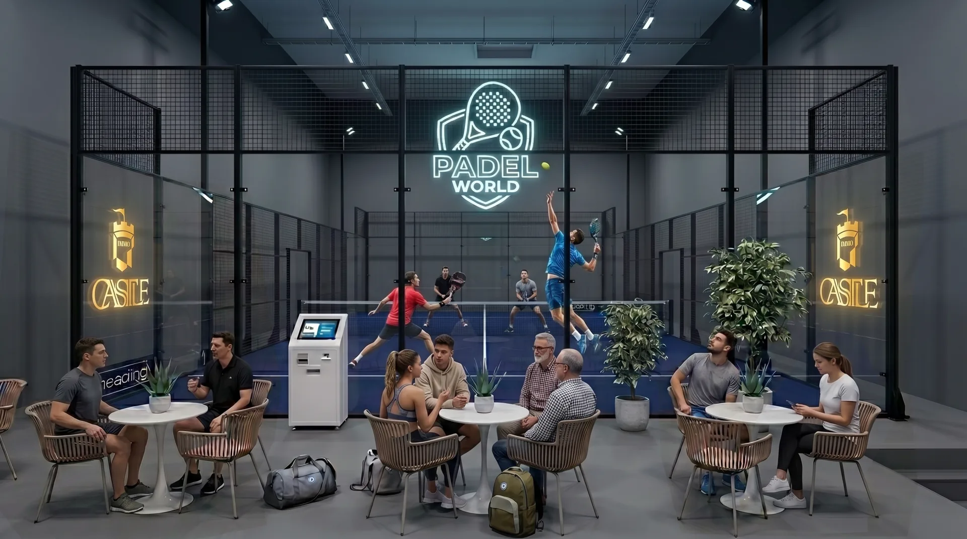 Padel Nouvelle Vallée II à Birkhadem